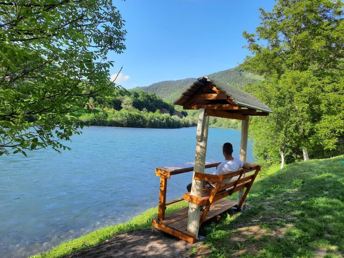 Apartmani Vila Na Drini Foca Extérieur photo